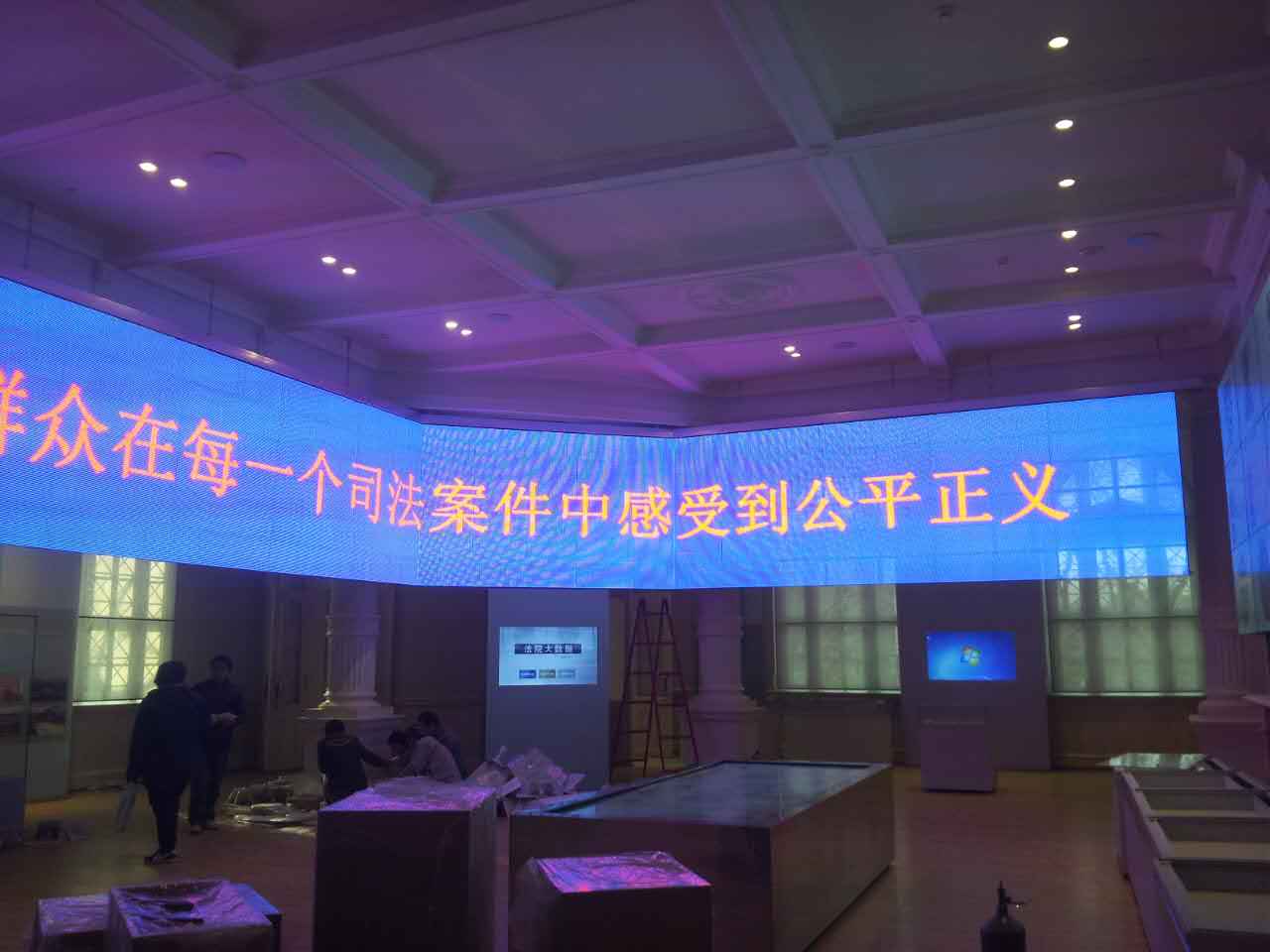 P10 LED transparent screen